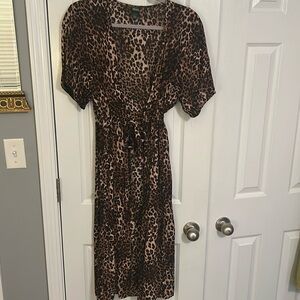 Women’s cheetah print tunic